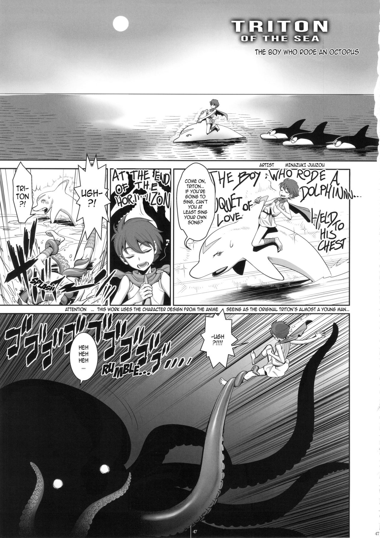 Umi no Triton | Triton of the Sea (FLOUR2 Tezuka Manga Graffiti) (Umi no Triton) [English] [gustmonk]