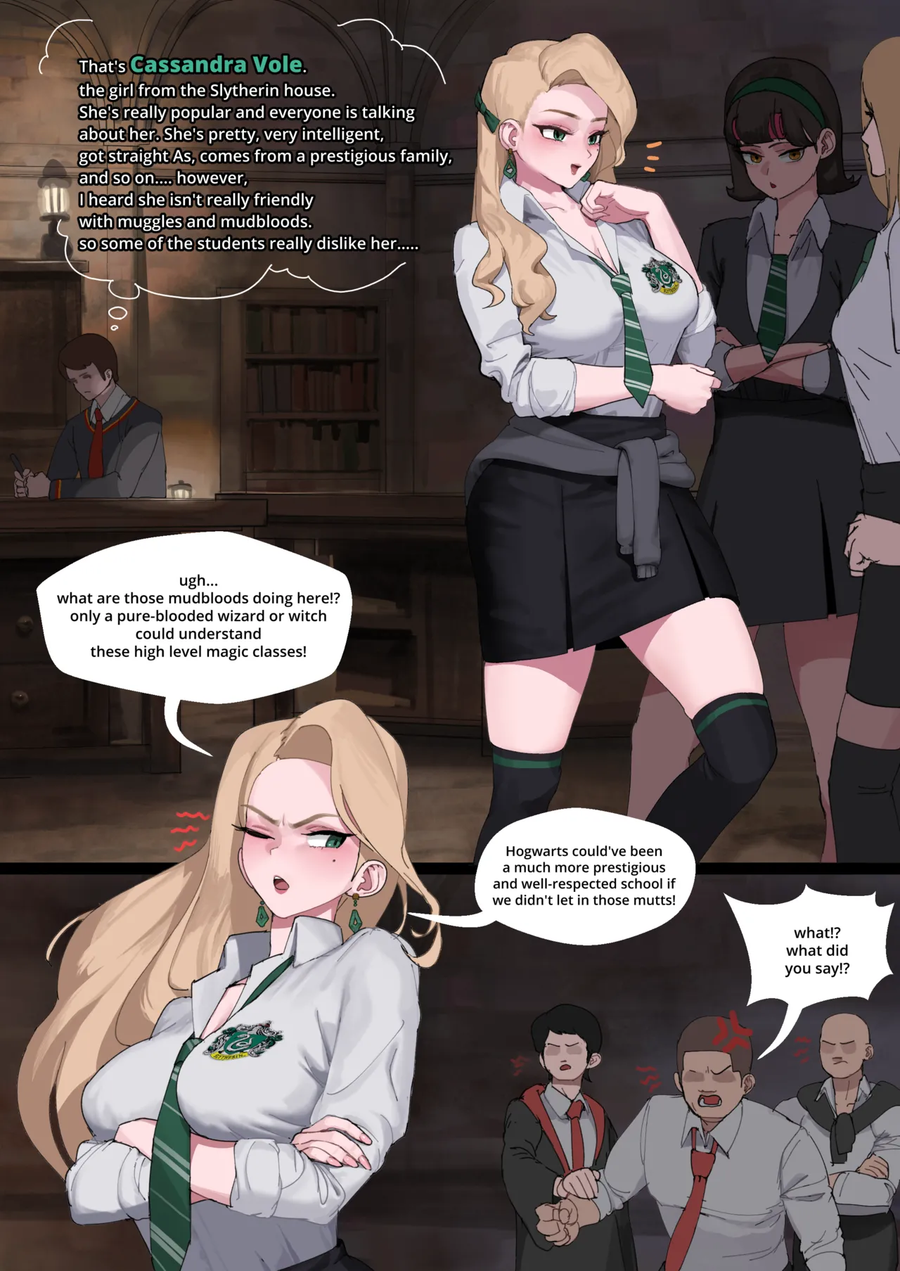 Cassandra hates mudbloods