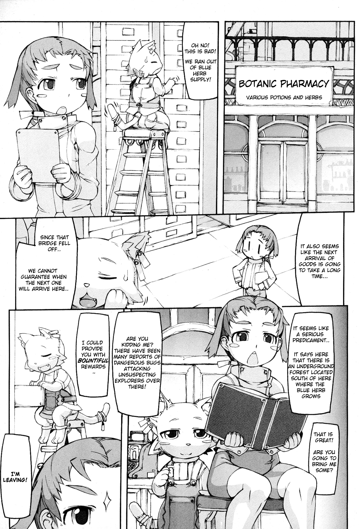 Morimichi Shounen + Shounen to Kari no Hi + Ibutsu Shounen | Everyday happenings of lustful young adventurers. [English] [Chardo]
