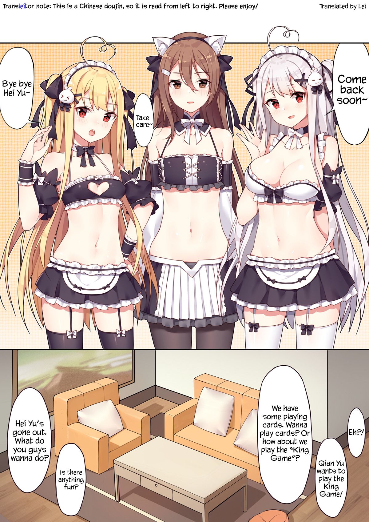 Girls and the King's Tea Party [English] [Lei Scans][NSFW]