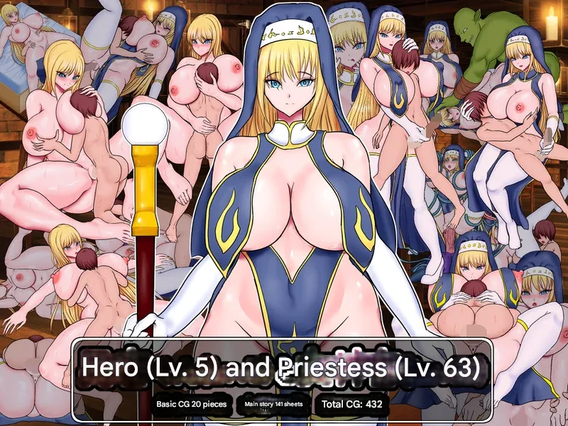Yuusha-kun (Lv. 5) to Onna Shinkan (Lv. 63) (English translation) (on-going)