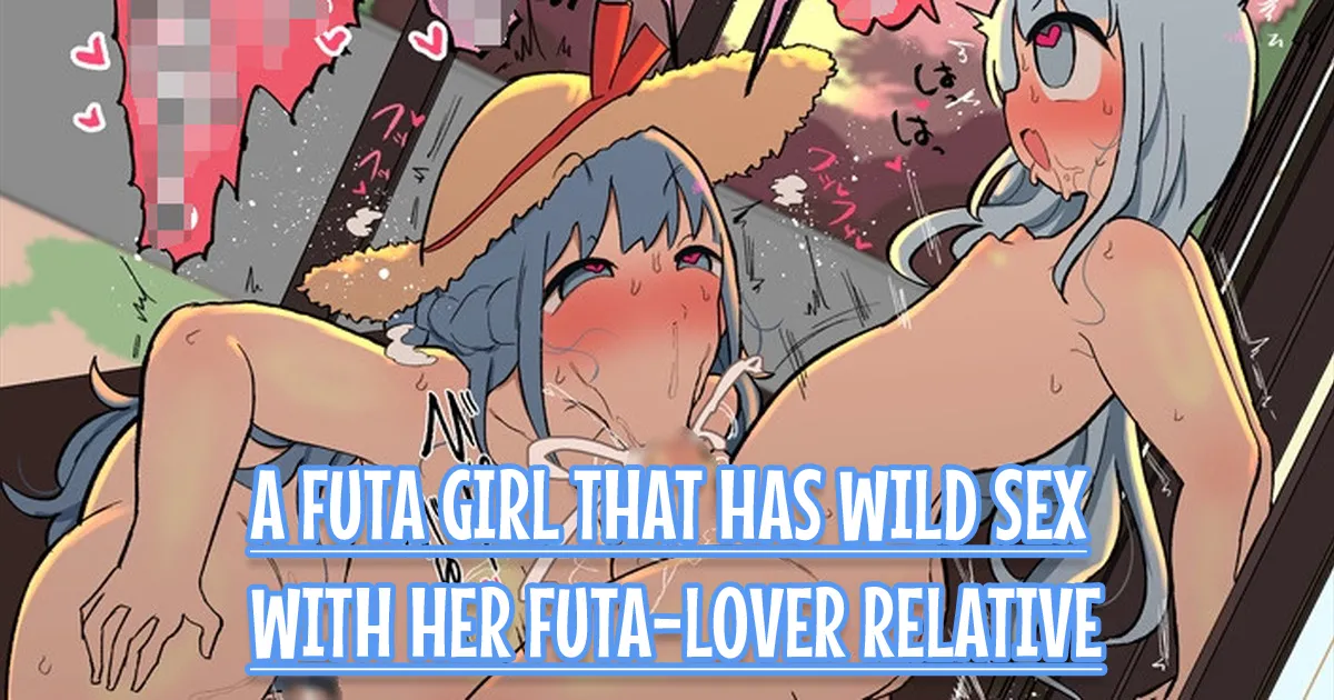 Shinseki no Futanari-chan Daisuki Onee-san to Guchogucho Ecchi Futanari-chan [English] [Team Rabu2]