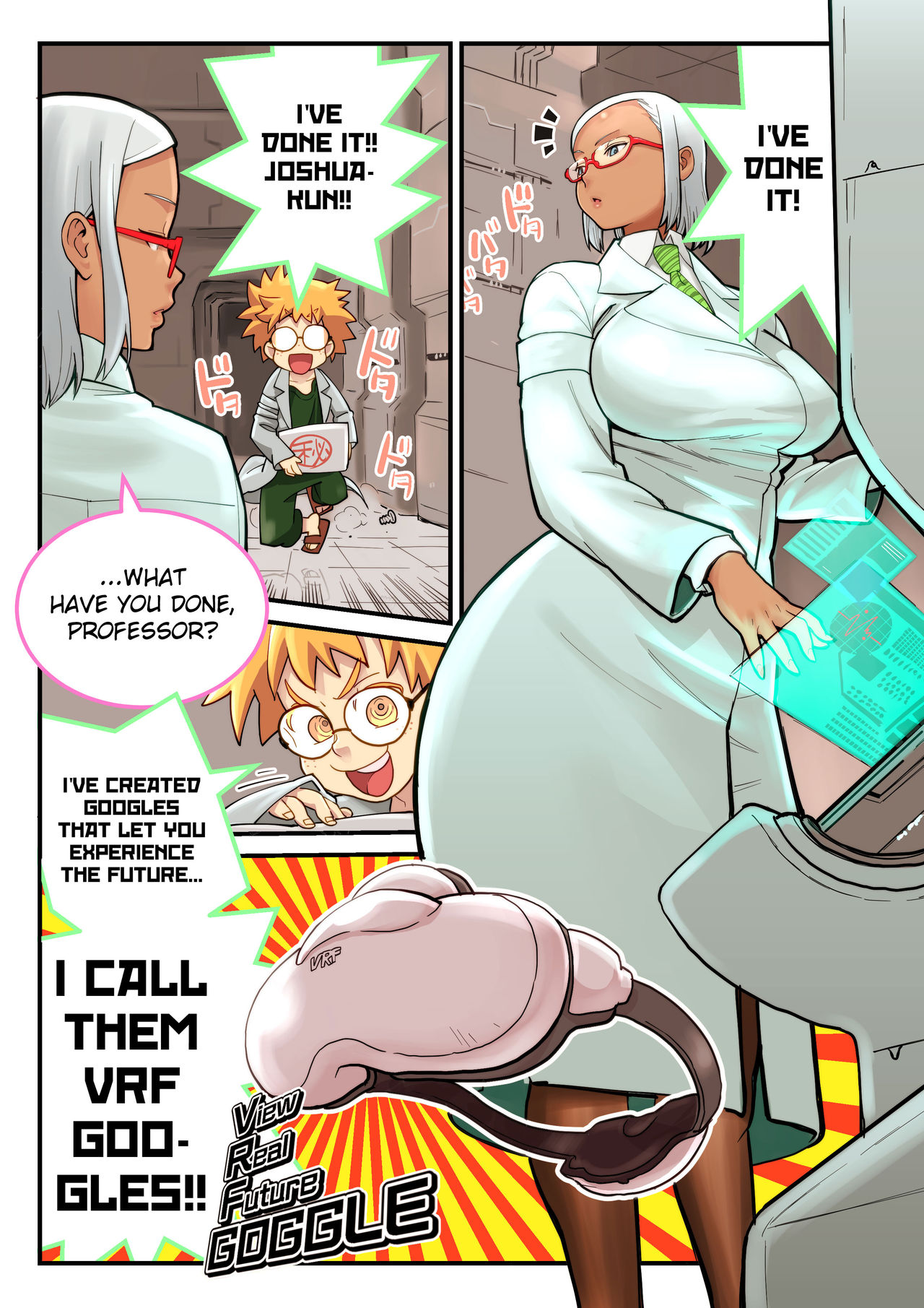 VRF Goggle to Hakase & Joshu | VRF Googles with the Professor & Assistant [English]