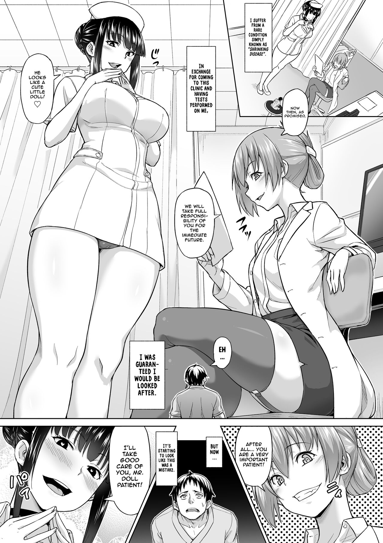 Shukushou Byoutou 24-ji | Shrinking Disease (Microne Magazine Vol. 60) [English] [Decensored]