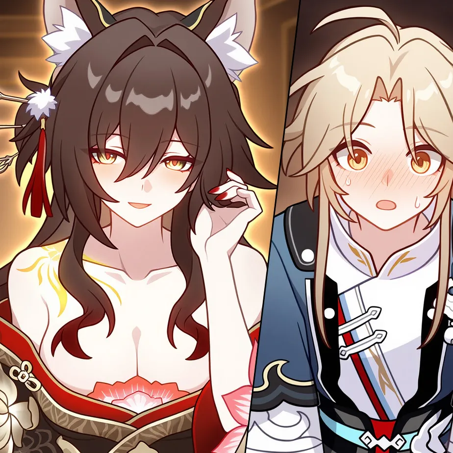 Fugue x Yanqing (Honkai: Star Rail) [English] [AI Generated]