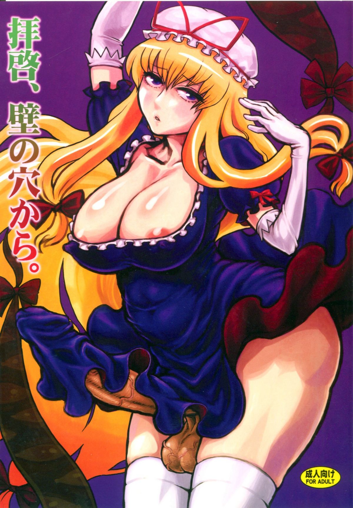Haikei, Kabe no Ana Kara (Touhou Project) [English] {biribiri}