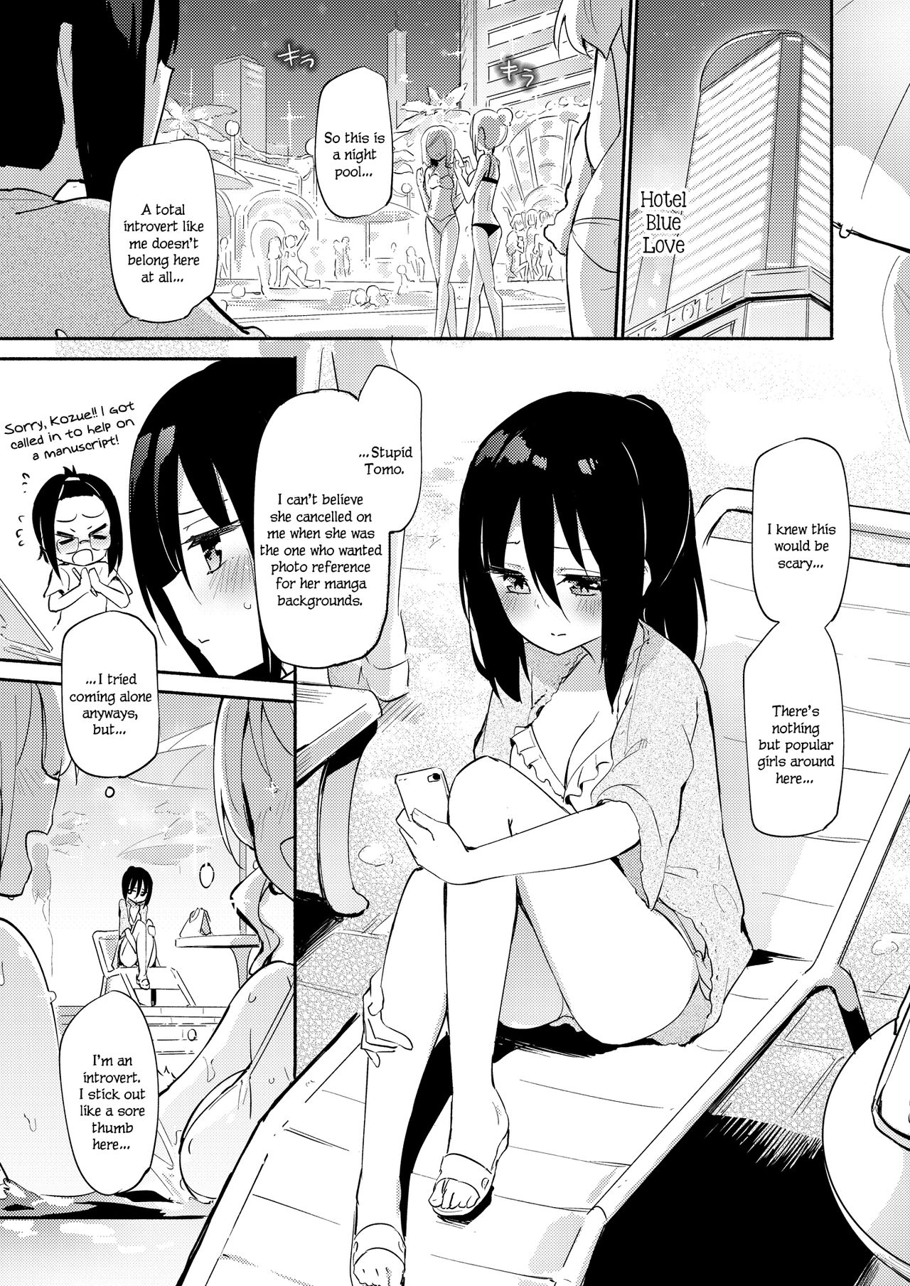 Hikage Joshi vs Hae Spot Joshi | Background Girl vs Spotlight Girl (Lady x Lady -Casa Blanca-) [English]