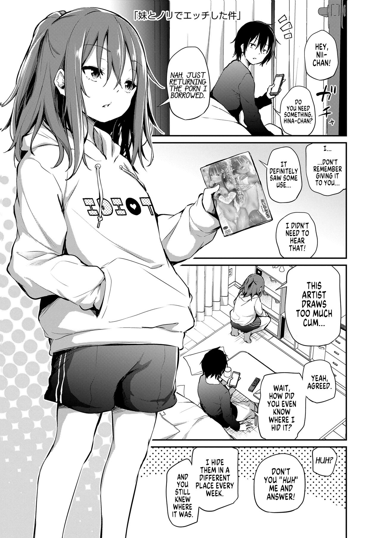 Imouto to Nori de Ecchi Shita Ken | How I Got Too Carried Away and Fucked My Little Sister (Imouto TRIP) [English] [MegaFagget] [Decensored]