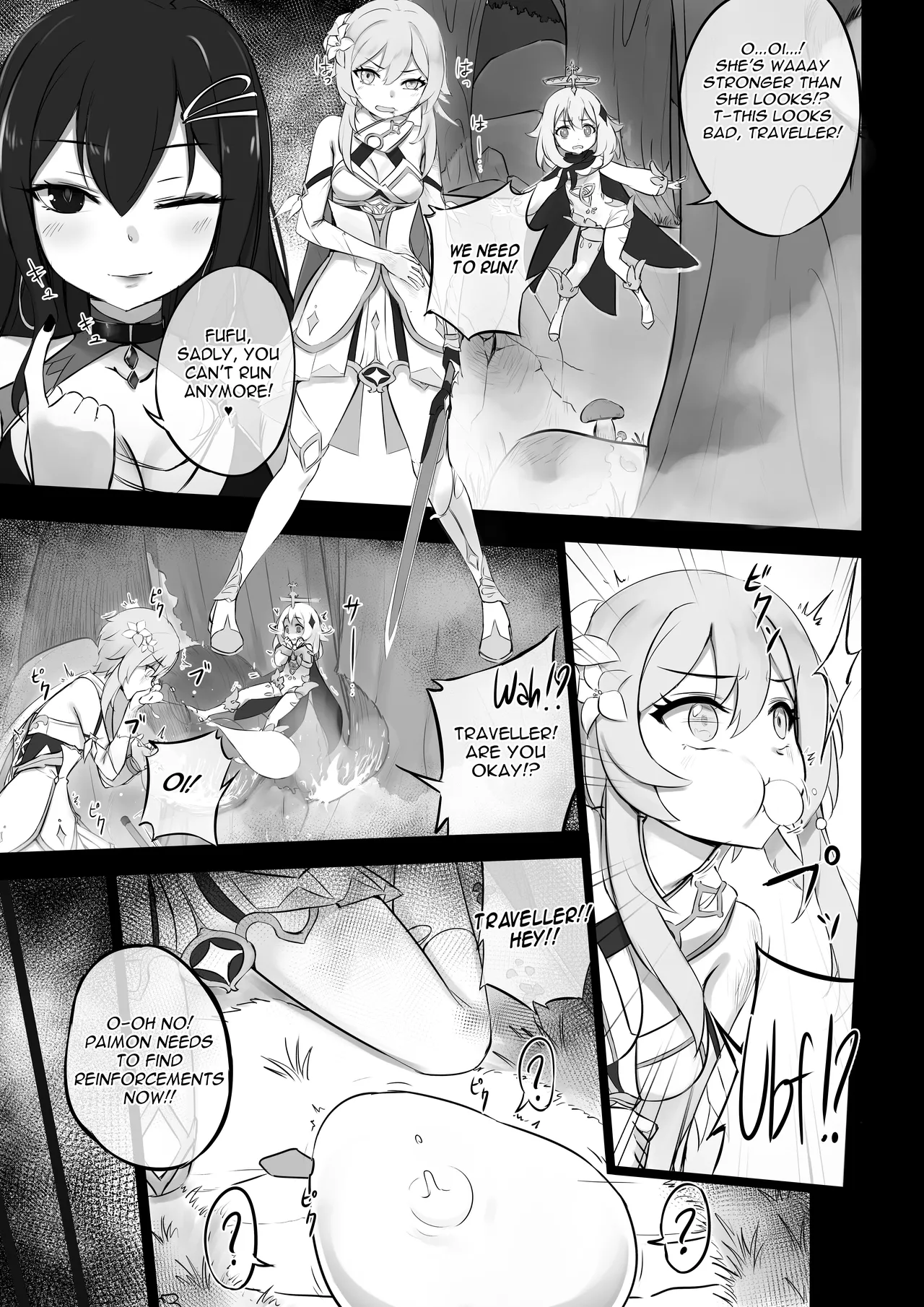 Hoyoverse Mini Doujins and Images