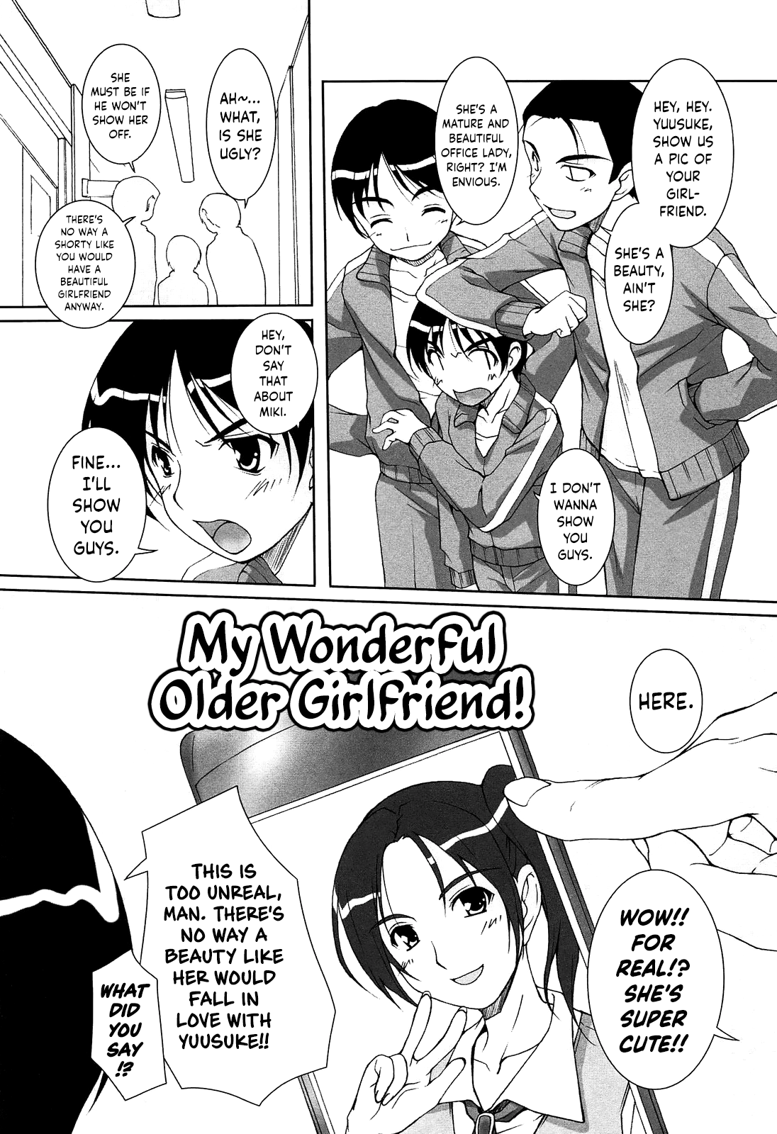 Suteki na Toshiue Kanojo-sama! | My Wonderful Older Girlfriend! (Idol Chijoku Park) [English] {Hennojin}
