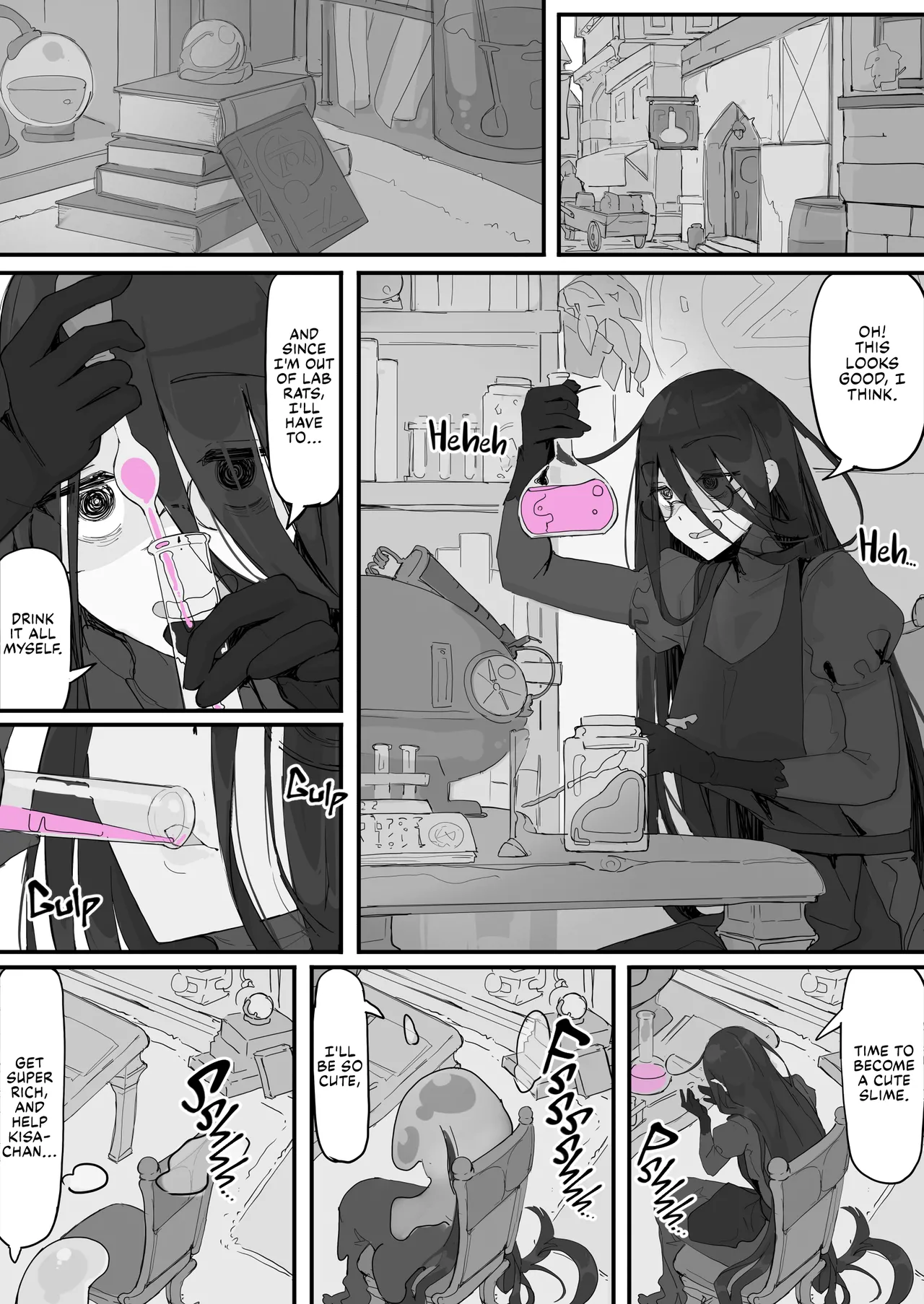 Onaho ni Nareru Potion ① | Onahole Potion ① [English] [Fap It Scans]