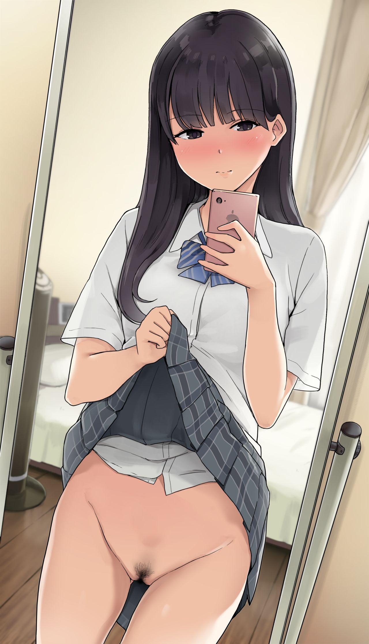 Sumapho Satsuei ni Hamatteru Sefure Joshi to Hamedori Suru Ohanashi [English] [hornynathandrake]