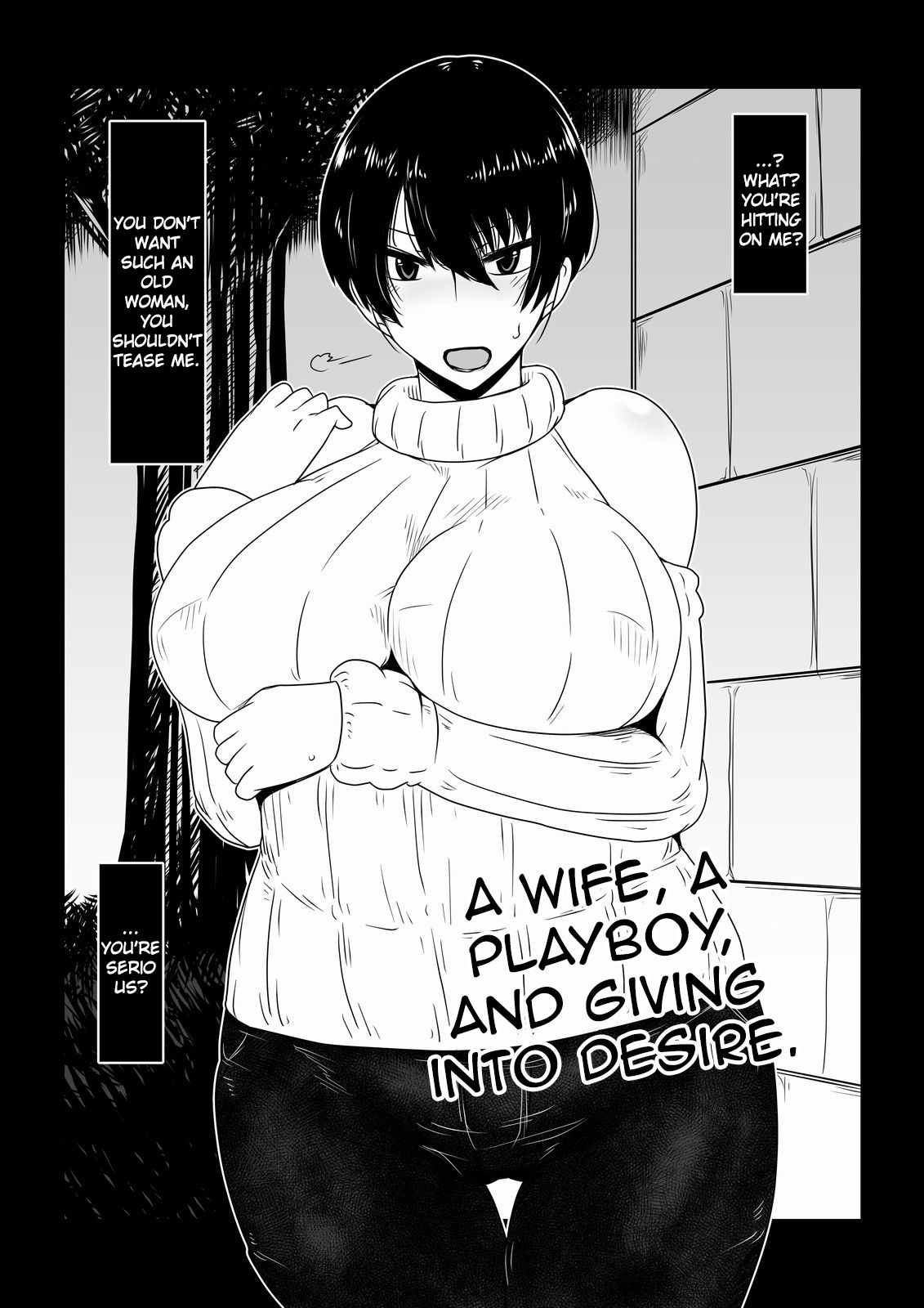 Hitozuma, Nanpa, Kuppuku. | A Wife, A Playboy, and Giving into Desire. [English] {Erelzen}