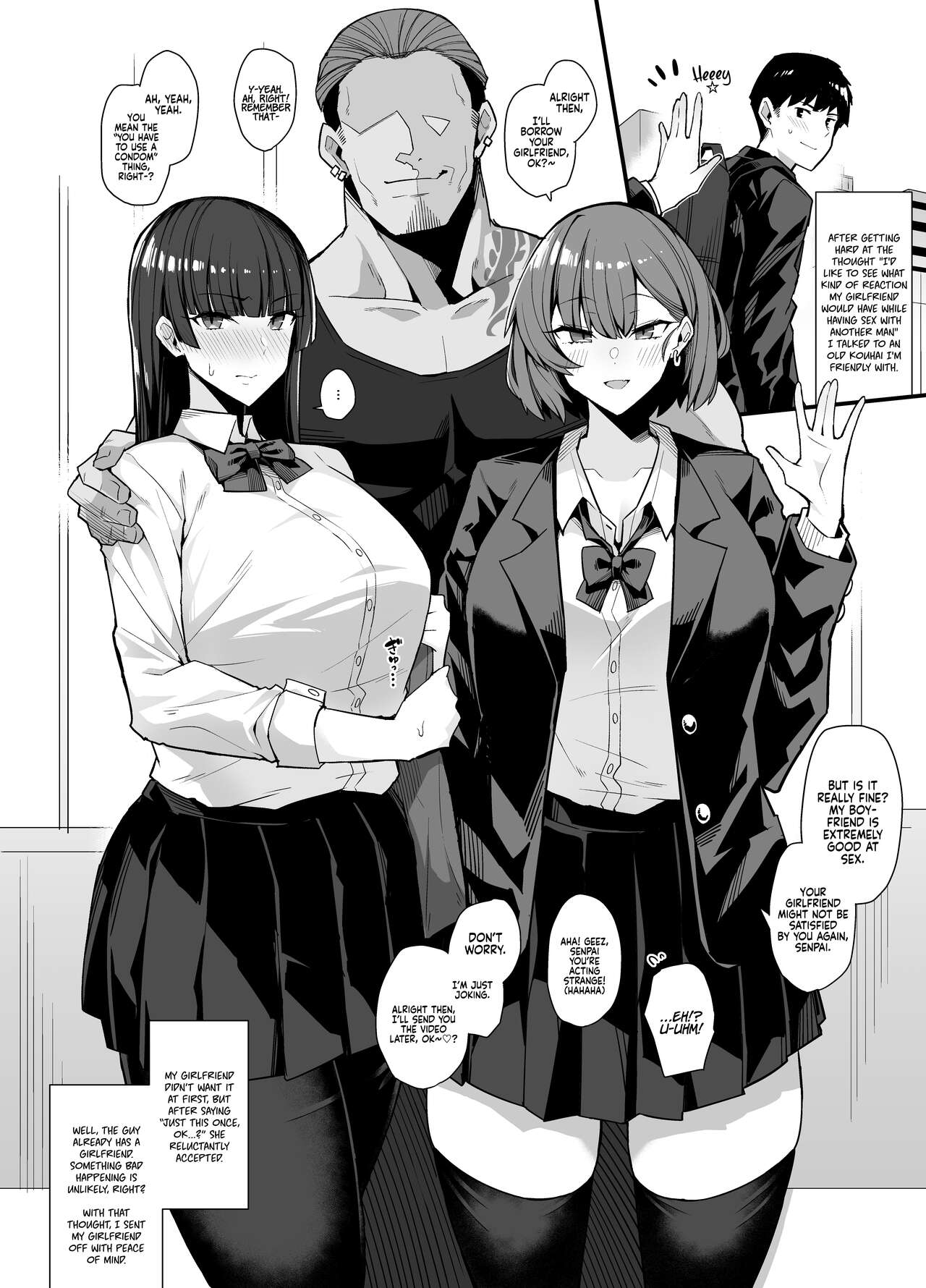 Gyaru Chukai Netorase | Cuckoldry Mediator Gyaru [English] [Coffedrug]