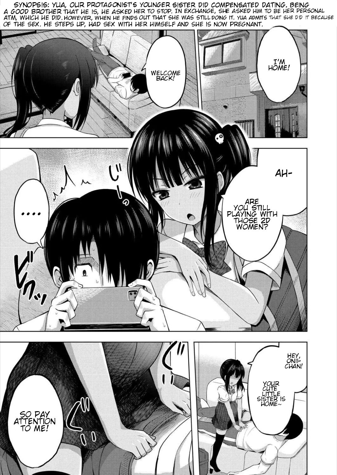 Imouto no Papa ni Narimashita <Kouhen> | I Became My Sister's ATM <Second Part>(COMIC Mugen Tensei 2023-08) [English]