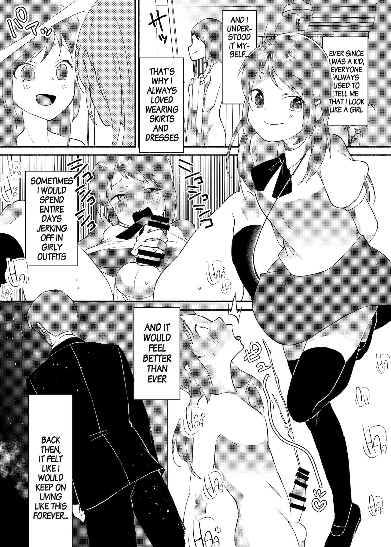 Josouheki ga Kojiretara Konna Otona ni Narimashita | Crossdressing Fetish Gone Out Of Hand [English] [gender.tf]