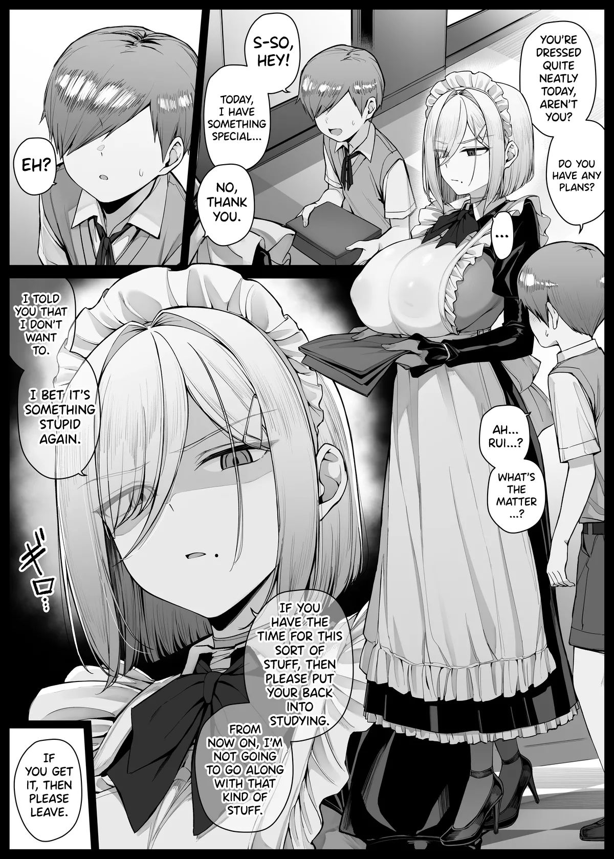 Bouchama ni Sakaratte, Shitsukerareru Koto ni natta Maid-san [English] [biribiri]