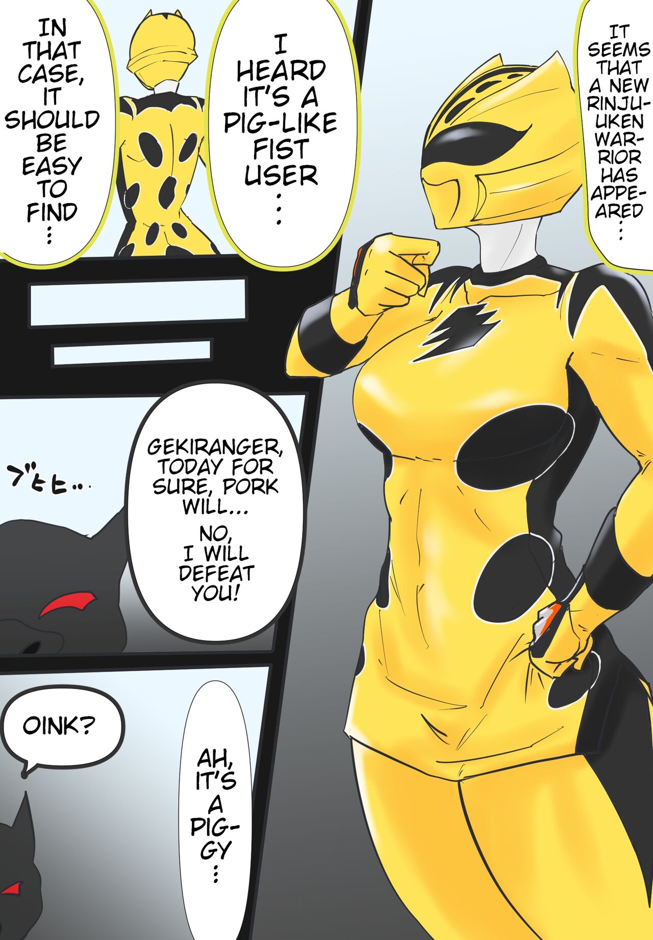 Invasion! Baranoia Empire! (Juuken Sentai Gekiranger)