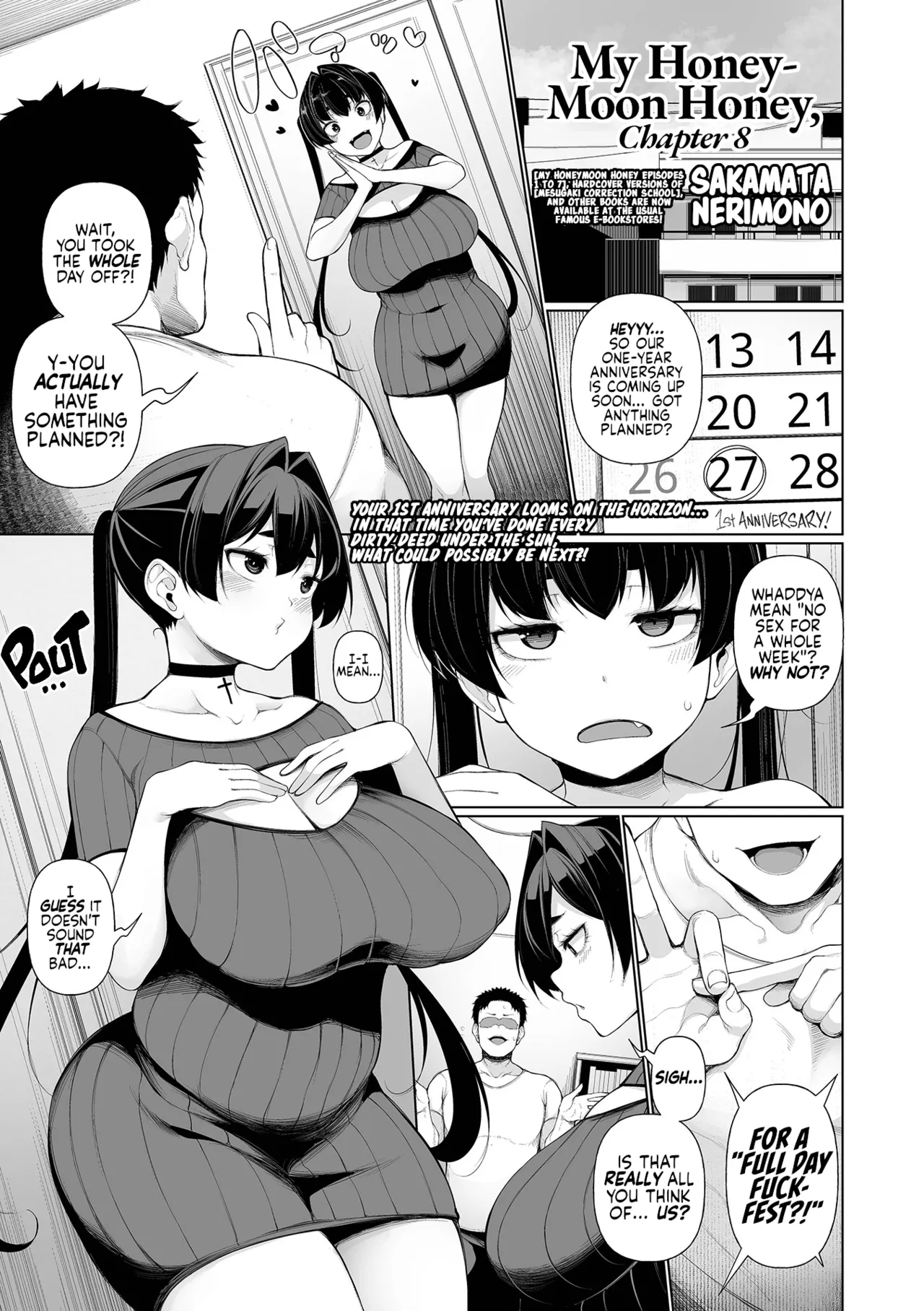 Ichinen Kanojo Ch. 8 (Saishuuwa) | My Honeymoon Honey Ch. 8 (COMIC Shigekiteki SQUIRT!! Vol. 51) [English] [head empty + Wiimouto]