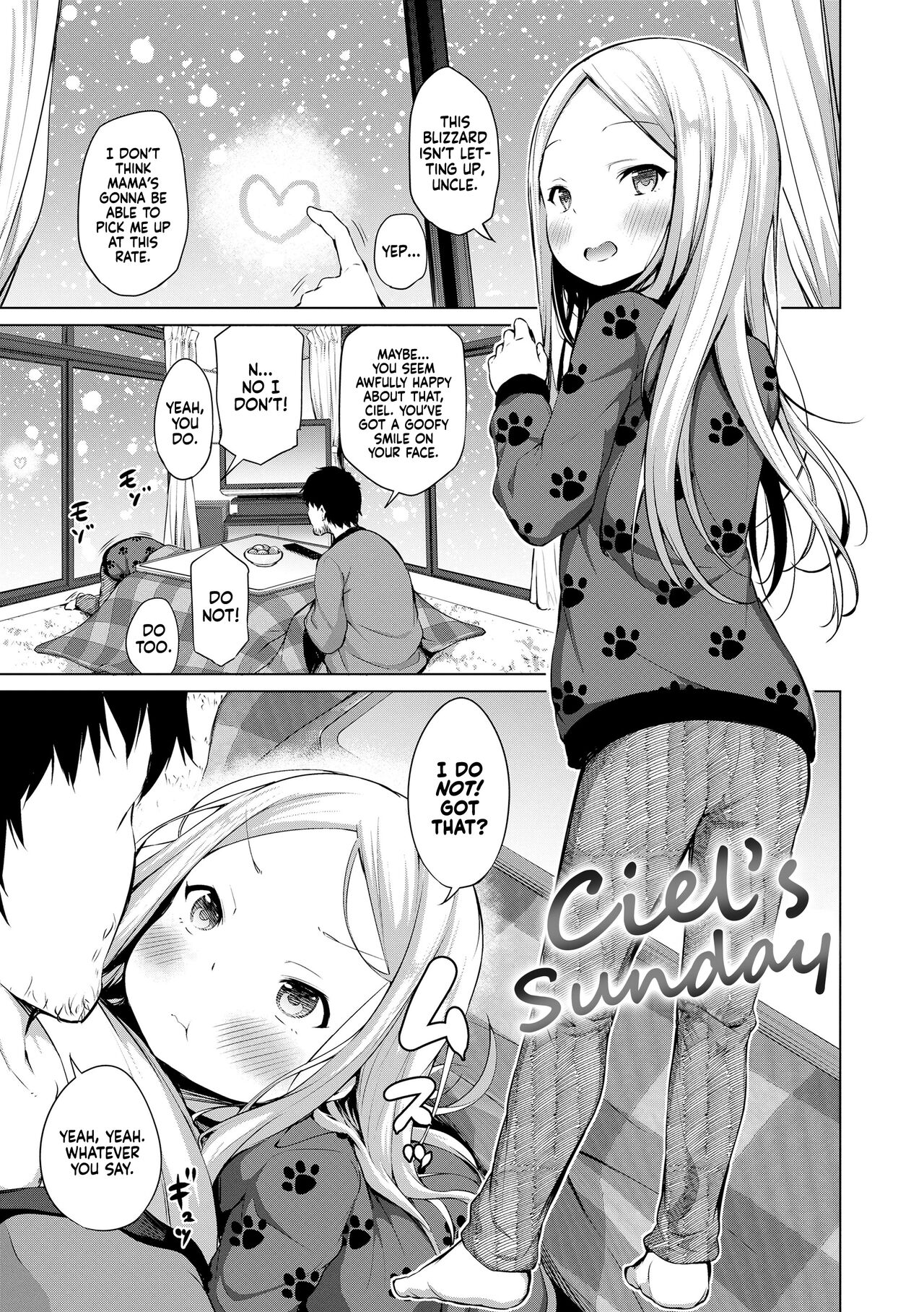 Ciel no Nichiyoubi | Ciel's Sunday (Konoko Haramasetemo Iidesuka?) [English] [Xzosk] [Decensored]