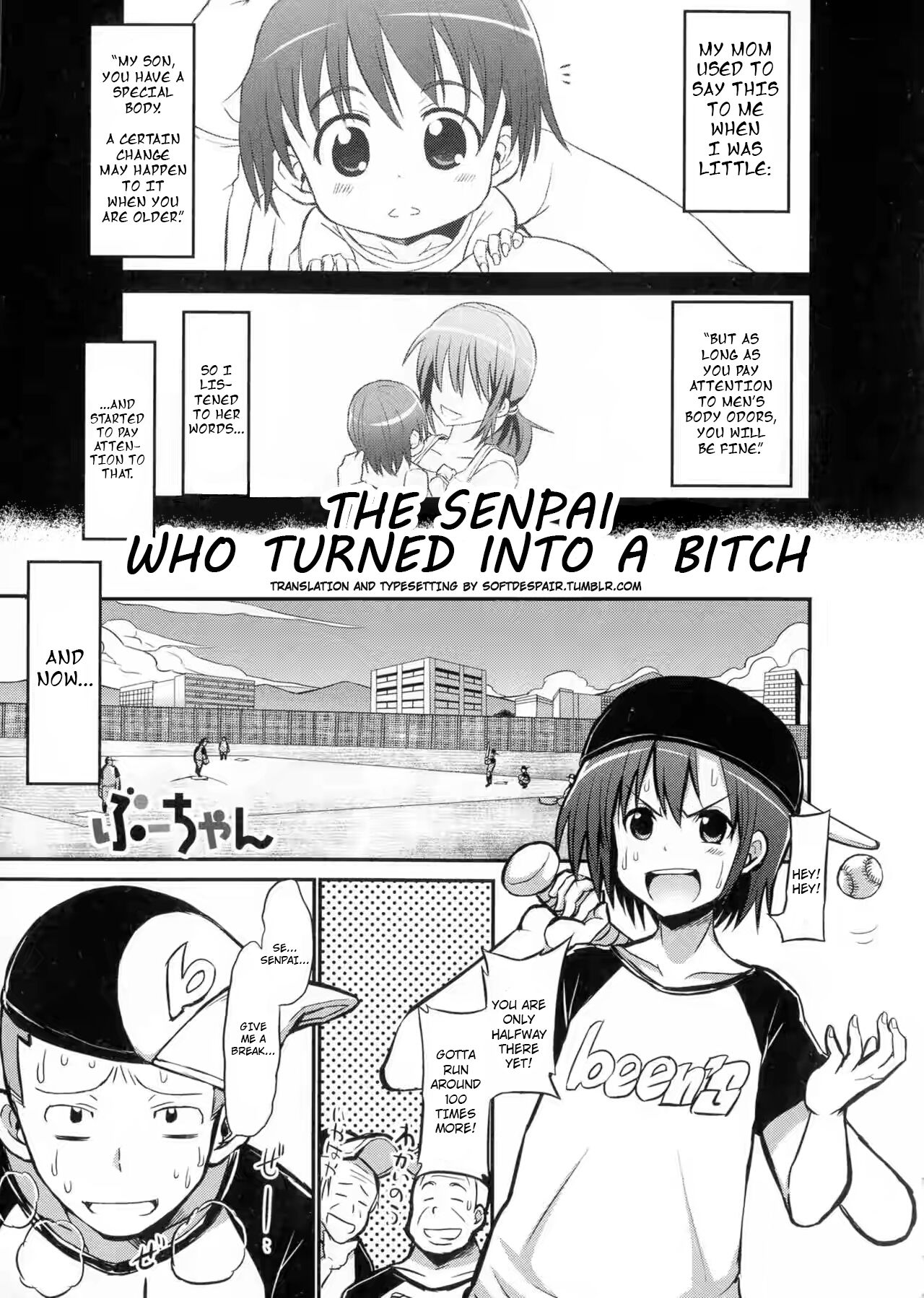 Bitch-ka Shita Senpai | The Senpai who turned into a bitch (Nyotaika Happiness!) [English] [Harvey P Cilgin]