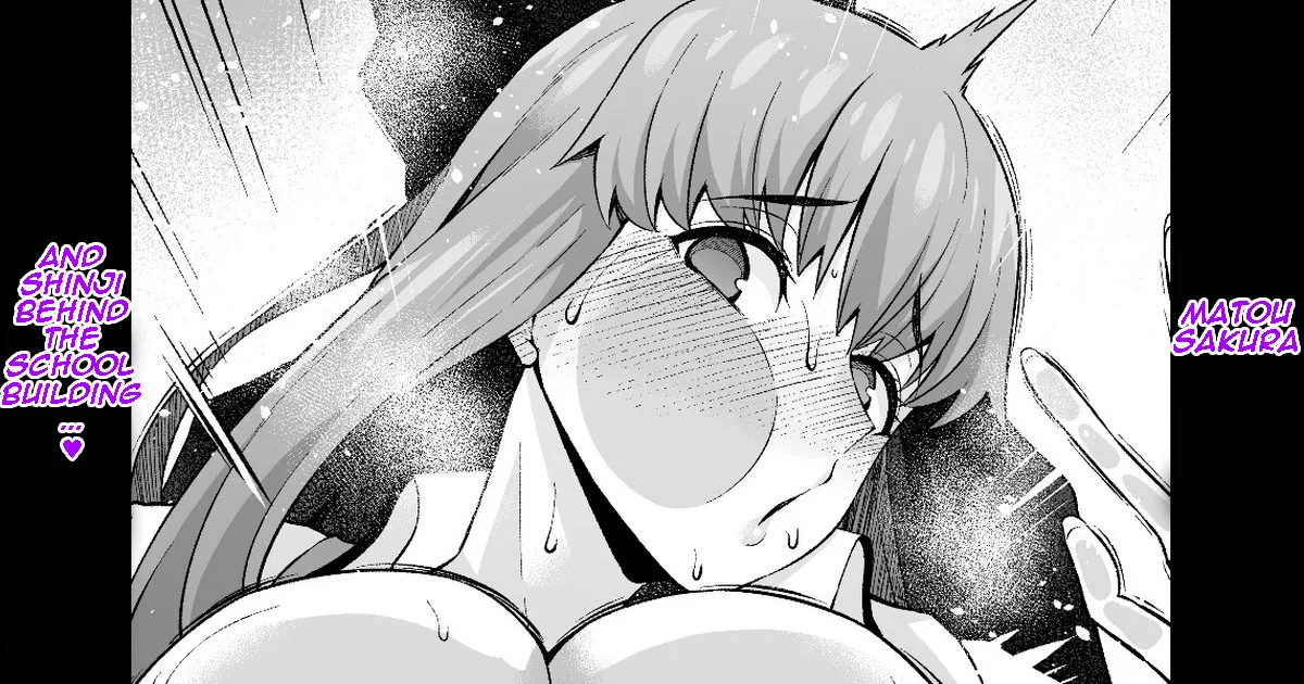 Matou Sakura and Shinji Behind the School Building…❤ [English] (Fatestay night)