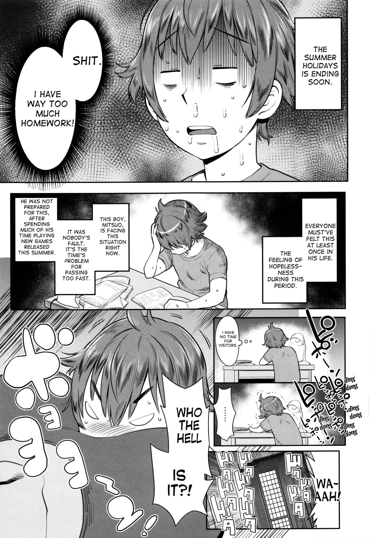 Natsu no Owari ni Ijiwaru Nee-chan - My mean elder sister at the end of summer. (Mama Para ~Chijo Zunkan~) [English] [desudesu]