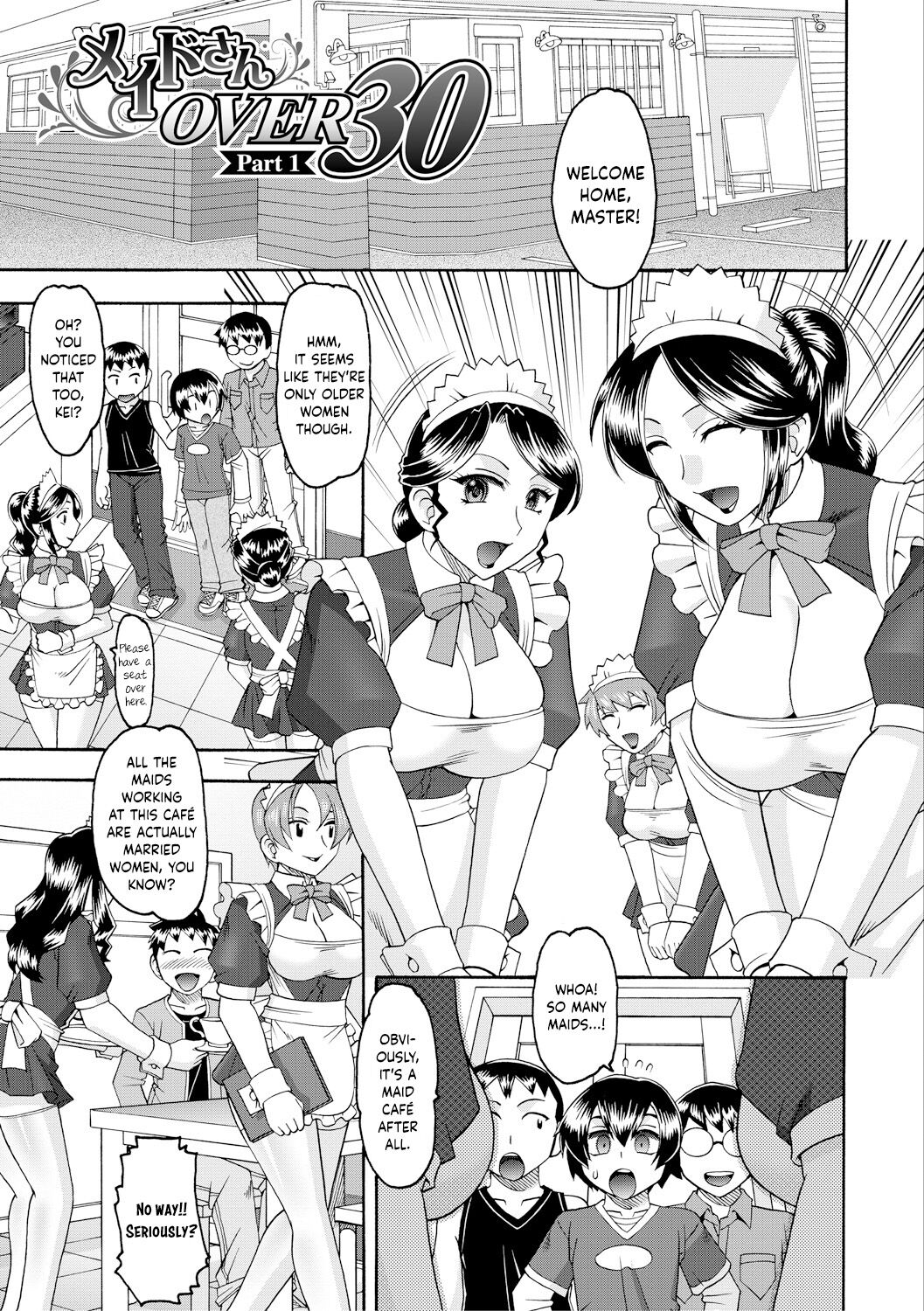 Maid OVER 30 Chapters 1-6 [English] [DKKMD Translations]