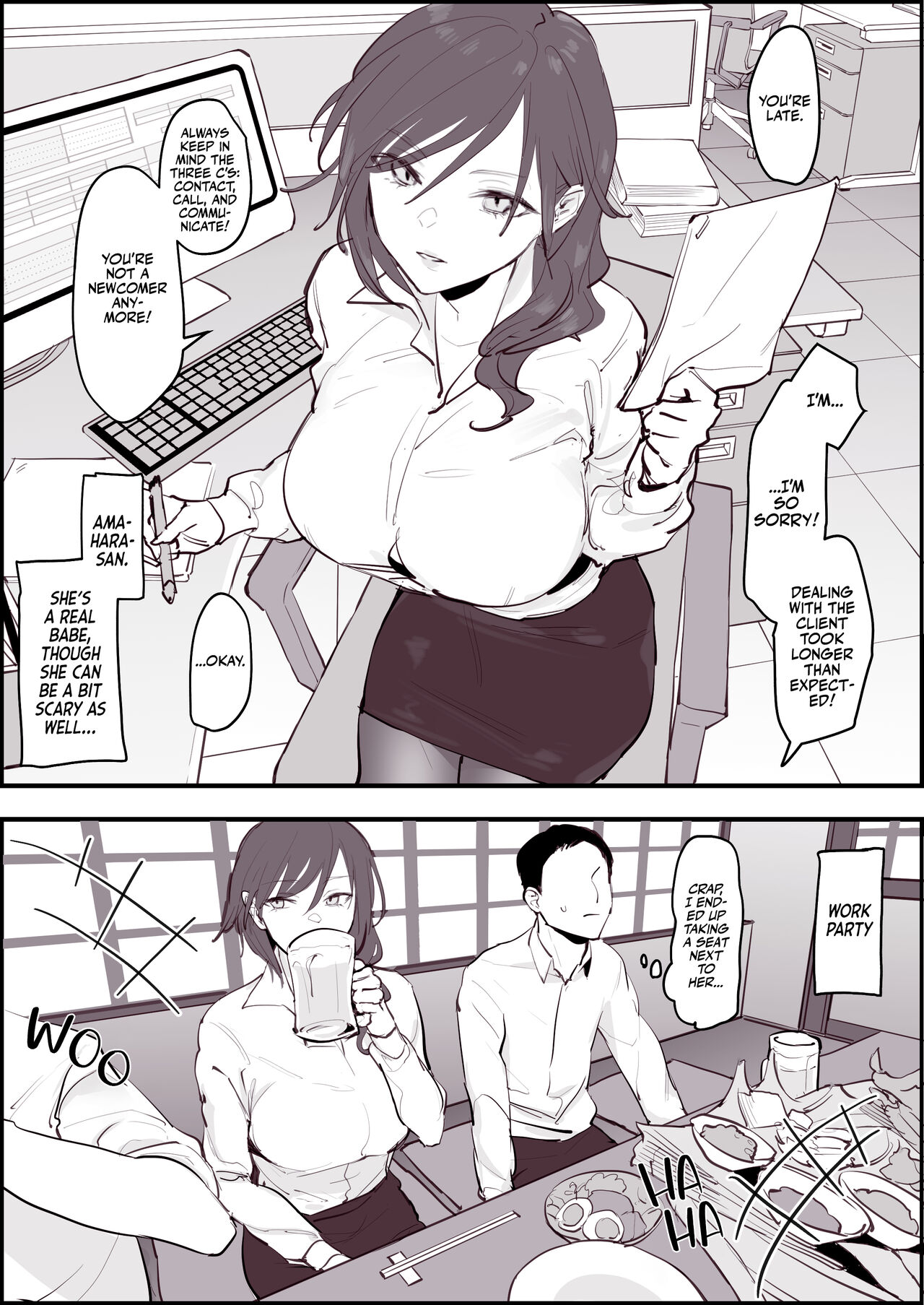 Onna Joushi | Female Boss [English] [Team Rabu2]