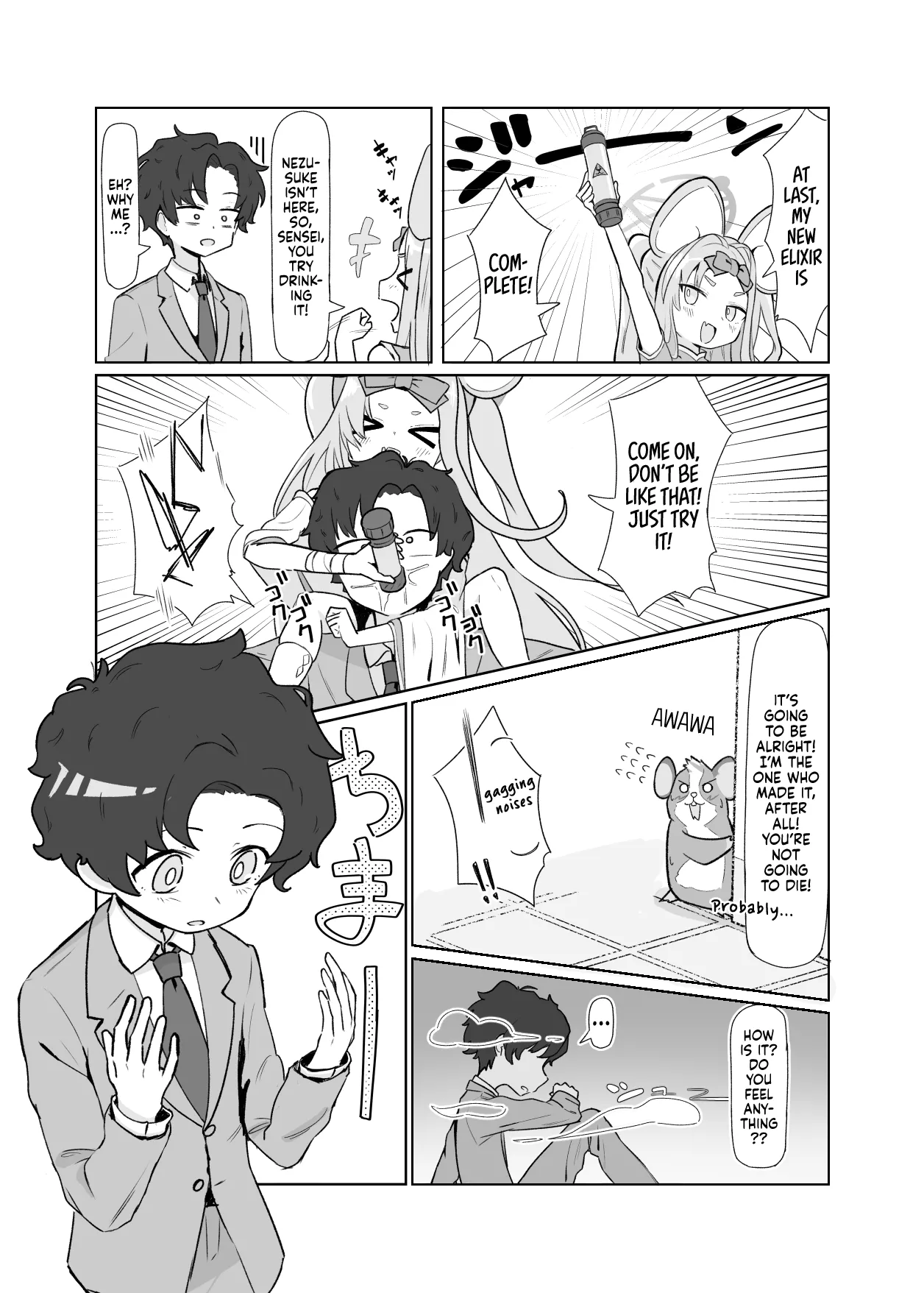 Chiccha Sensei ga Asuna ni Osowareru 1-3 | Asuna Assaults The Small Sensei 1-3 [English] [Tabunne Scans]