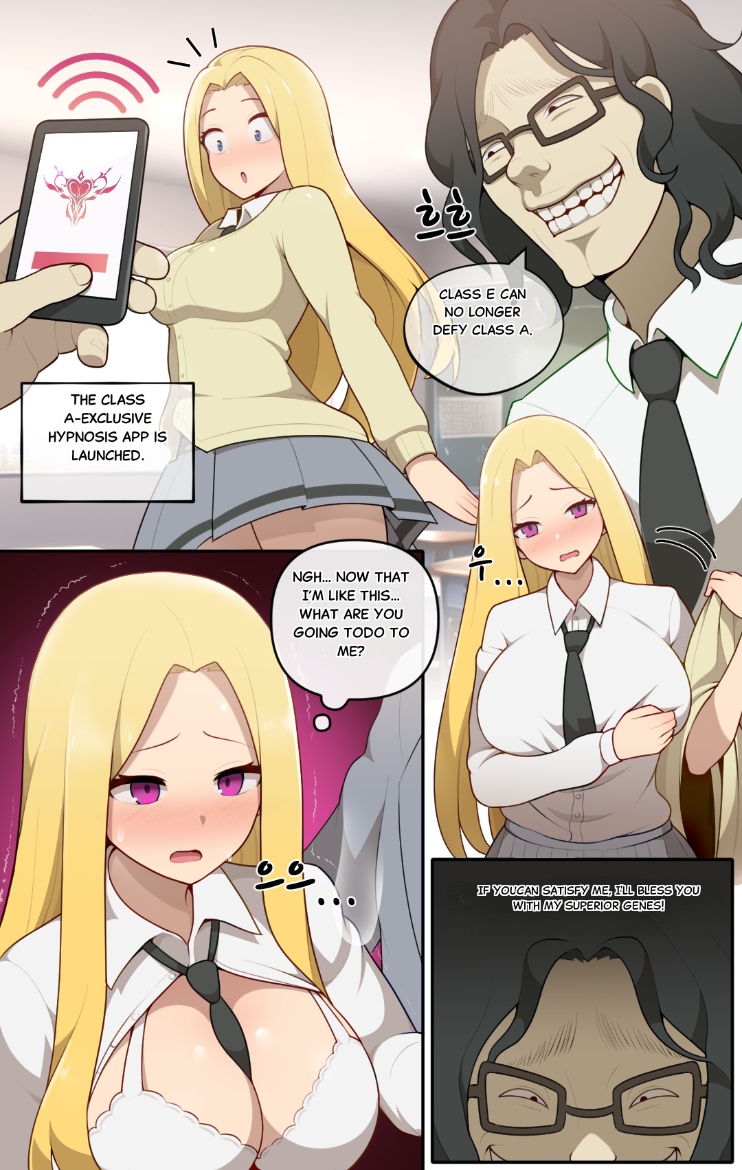 Class A Hypnosis app (Ansatsu Kyoushitsu)