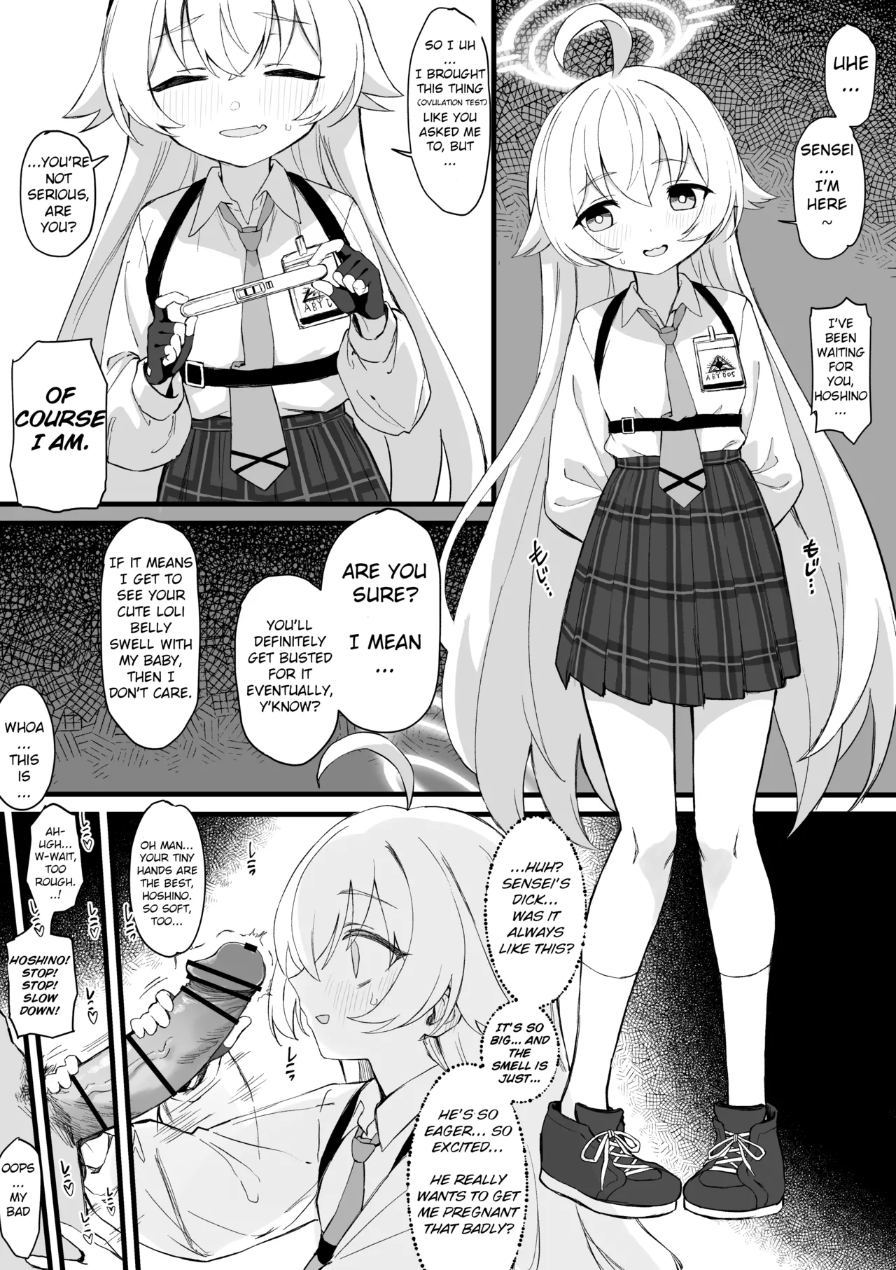 Takanashi Hoshino Kozukuri Manga (Blue Archive)