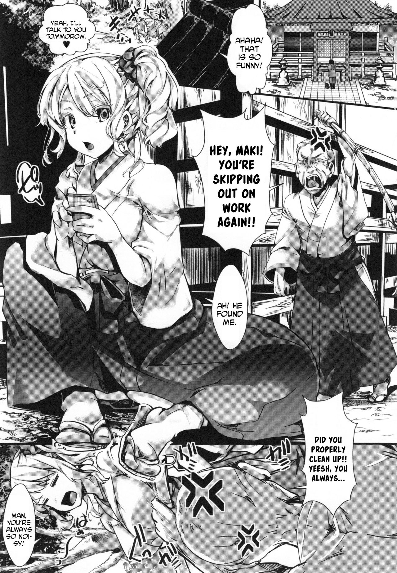 Yari Miko (Holy Bitch!) [English] [CGrascal]
