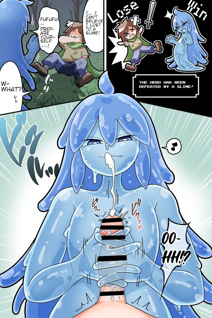 Paizuri Sakusei Slime ni Makeru Manga | A Manga About Losing to a Titfucking, Sperm Extracting Slime [English, Cleaned] [Faln]