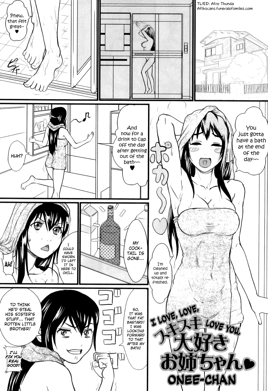 Suki Suki Daisuki Onee-chan | I Love, Love, Love You, Onee-chan (Kinki Inyoku) [English] {Afro}