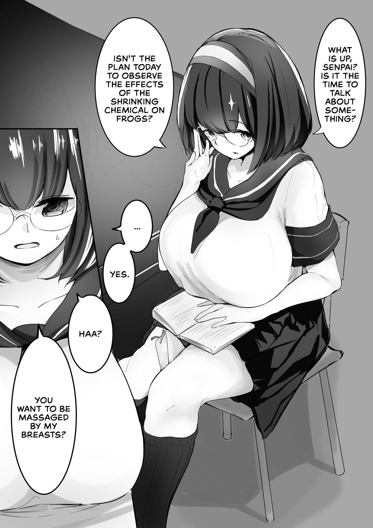 Houkago no Kyoushitsu de Kouhai to [English] [JasmineTea]