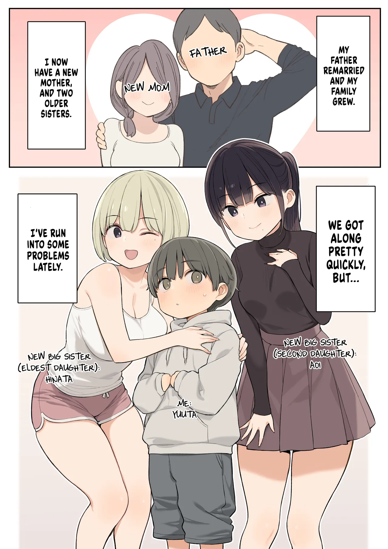 Giri no Ane to Sugoku Nakayoshi ni Natta Hanashi | My Stepsisters and I Got Very Close [English] [Coffedrug]