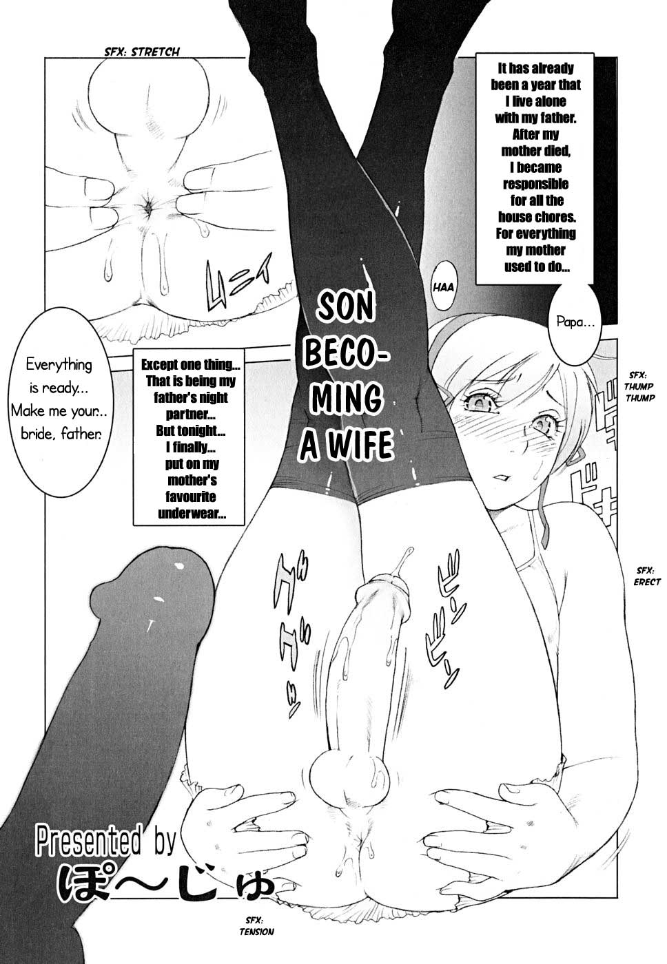 Musukozuma | Son Becoming a Wife (Shounen Shikou Josou Fantasy)