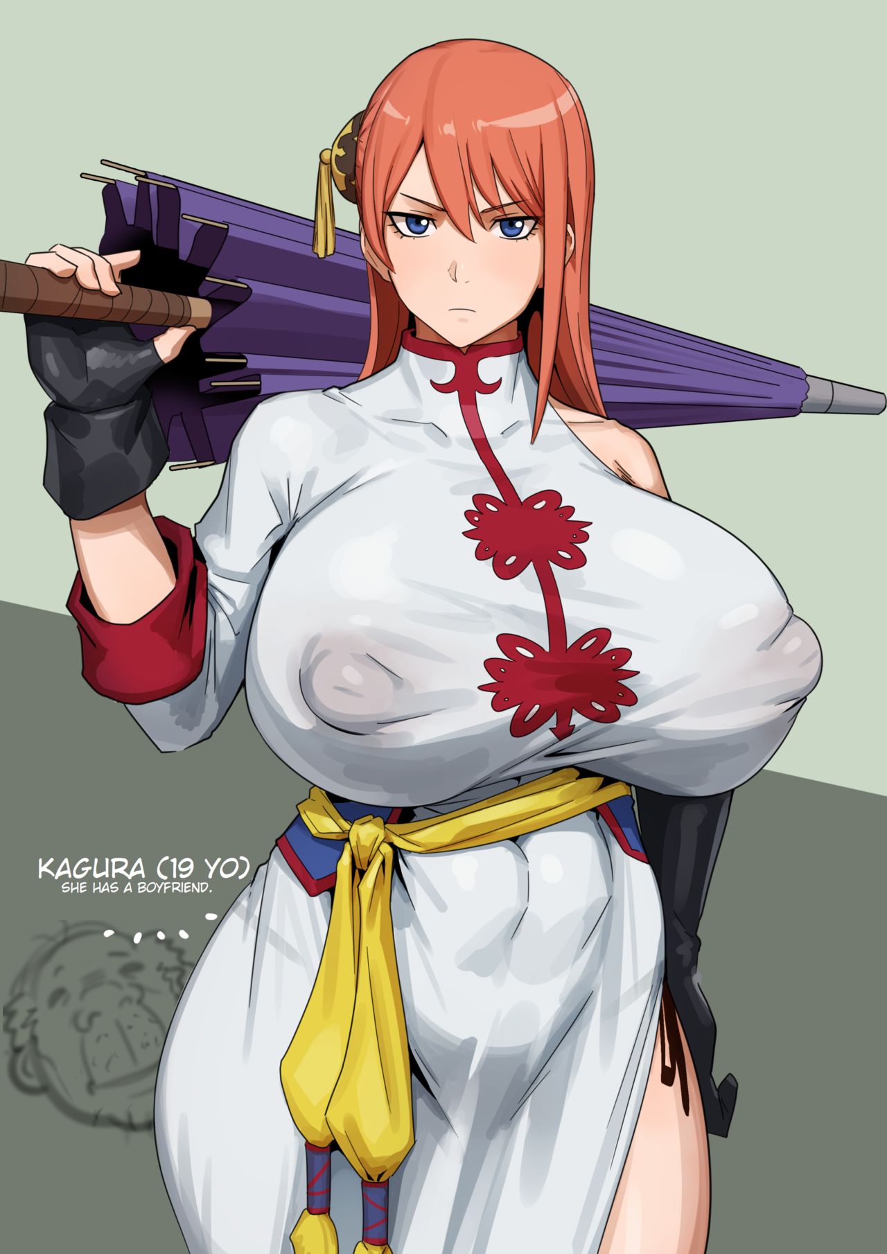 Kagura and Teresa (Gintama)