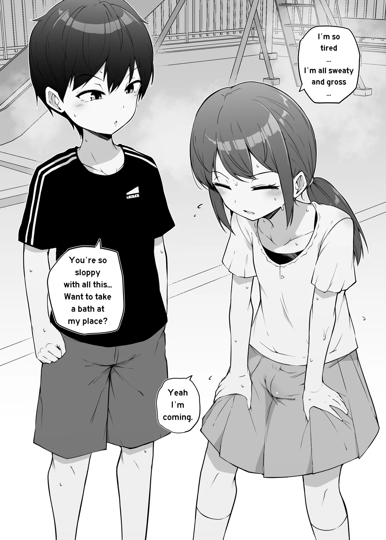 Futanari no Osananajimi | Futanari Childhood Friend [English] [Ongoing]