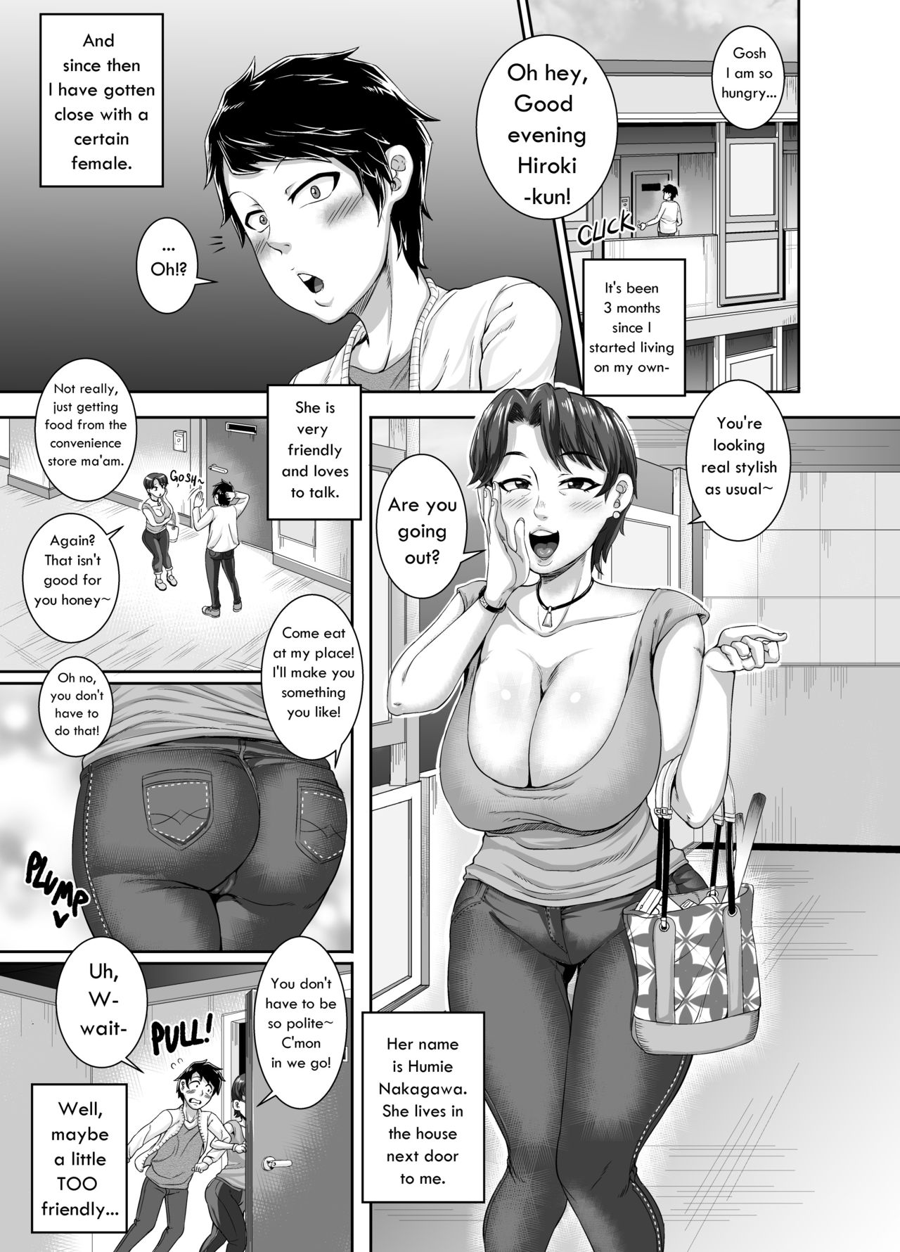 Kinjo no Yuuwaku | Seduction from Next Door