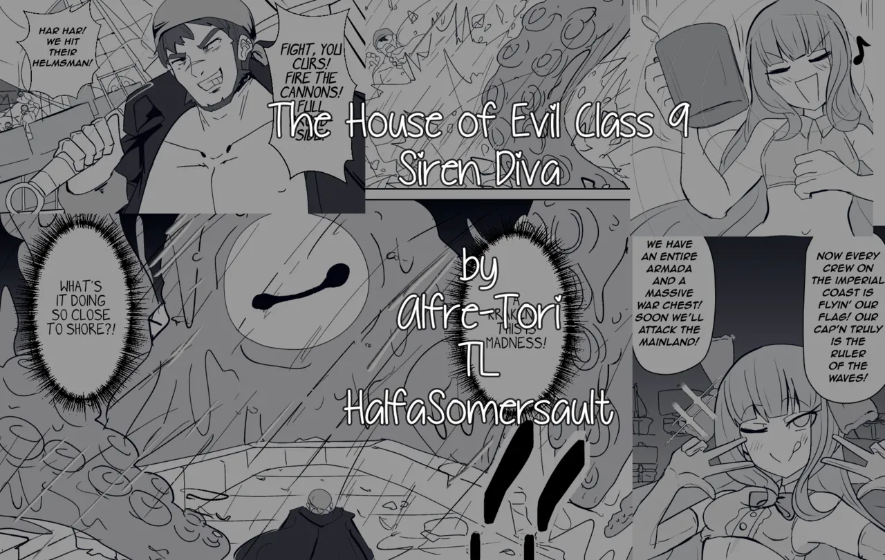 Matenshoku no Yakata 9 | The House of Evil Class Change 9 Siren Diva [English] [HalfaSomersault]