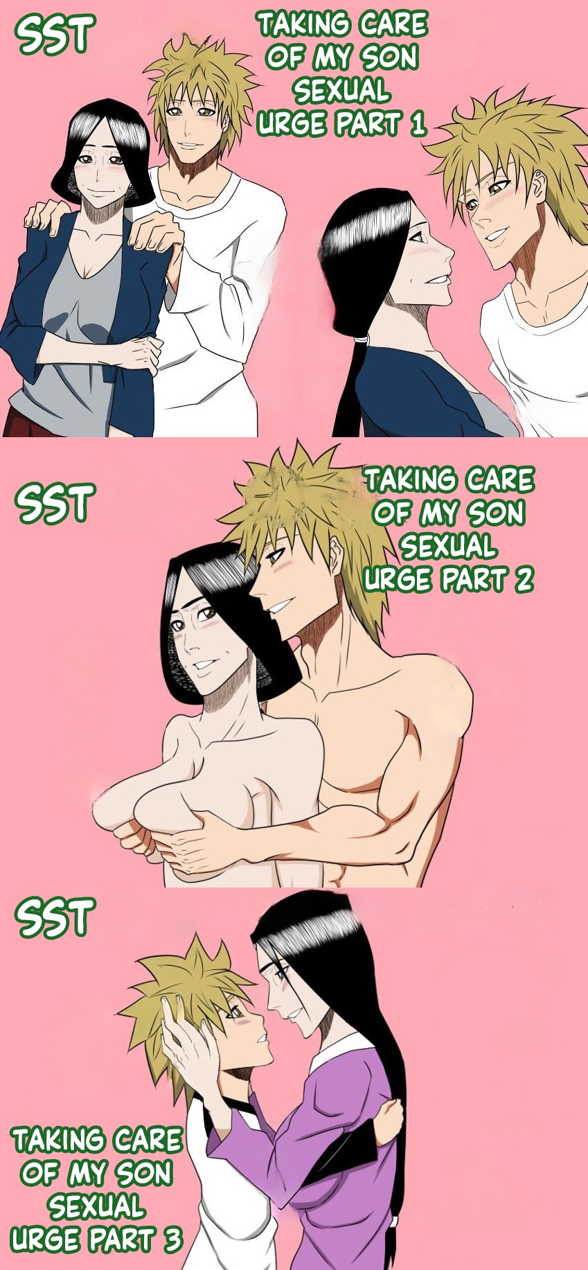 Musuko No Sewa Chapter 1-3 [Taking Care My Son Sexual Urge]