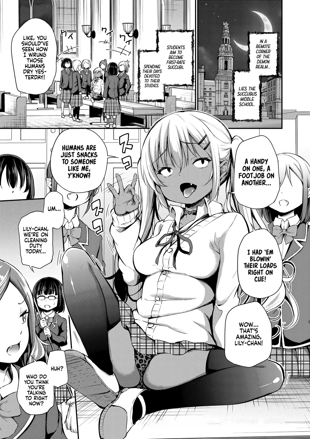 Ponkotsu Succubus Lily-chan no Sainan | Clumsy Succubus Lily-chan's Catastrophe (Konoko Haramasetemo Iidesuka?) [English] [Xzosk + Sloppy Seconds] [Digital]