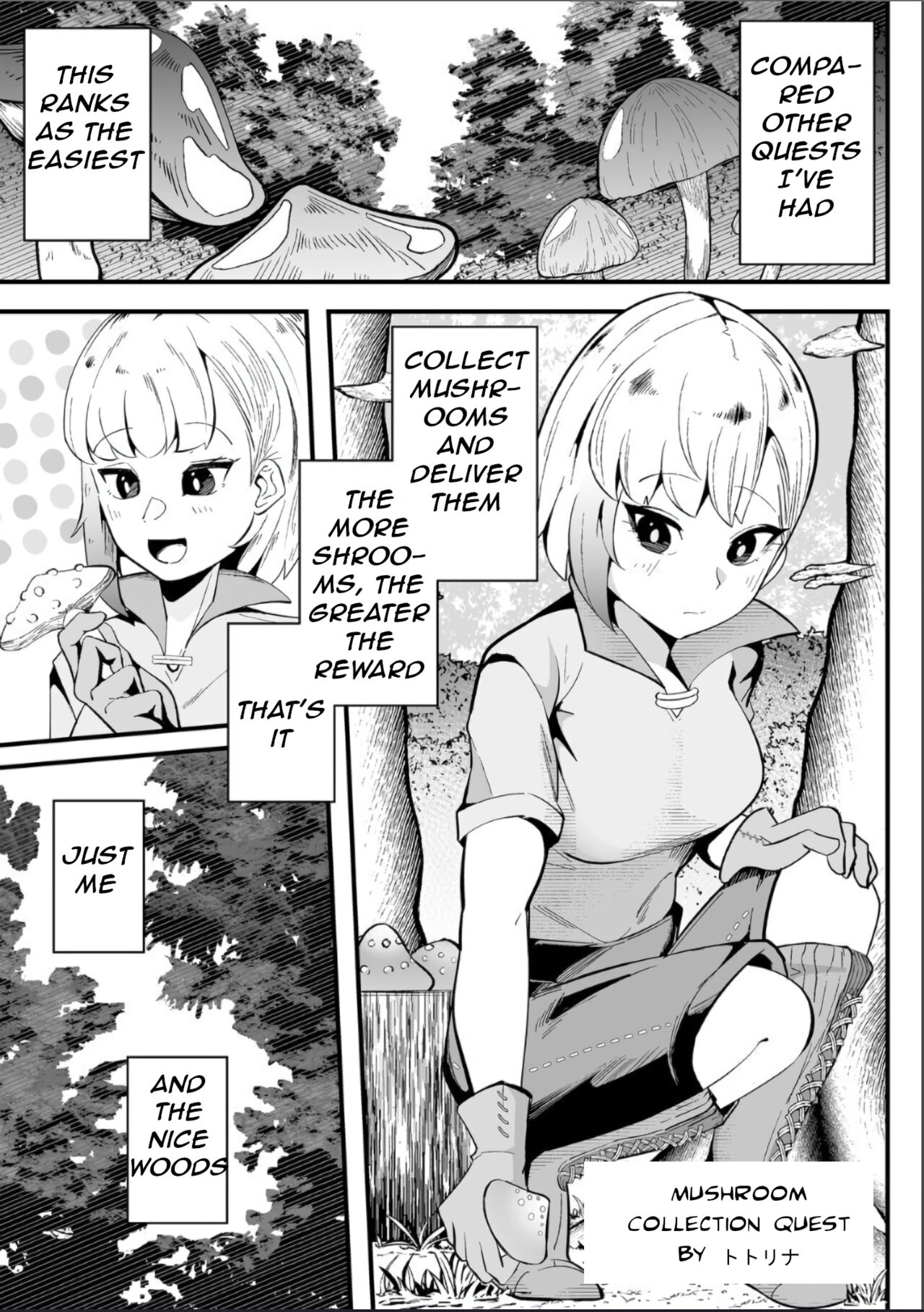Ikinokoritai | Mushroom Collection Quest (COMIC Necrosis Vol. 12)