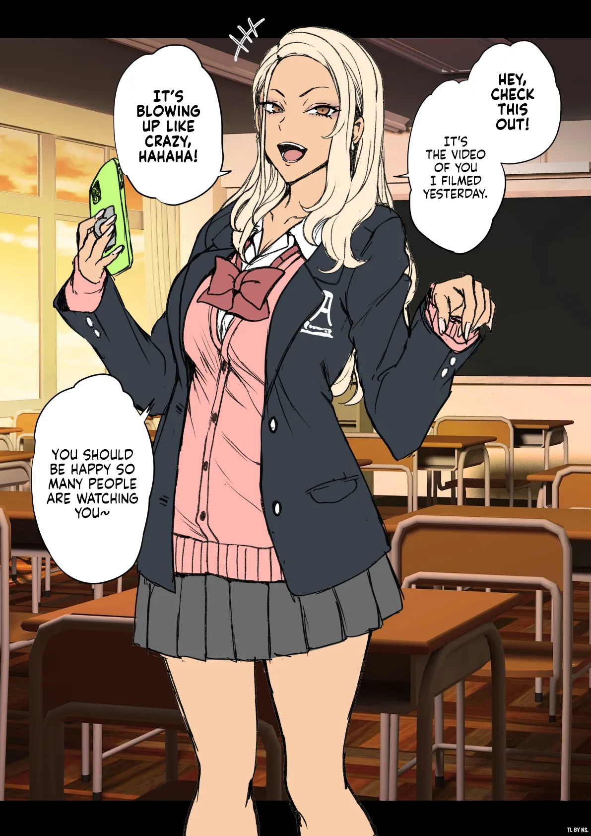 Mukatsuku Gyaru ni Saimin o Kakeru Hanashi | A Story About Hypnotizing a Bitchy Gyaru
