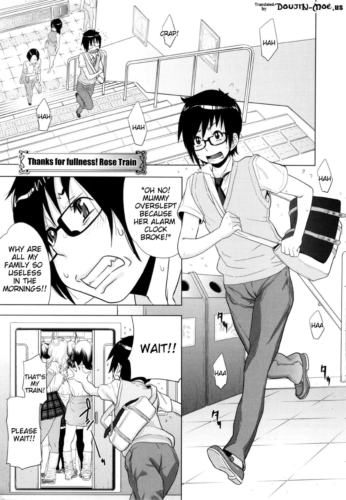 Orgy Treasure Mansion GOLD Ch. 5 - Thanks for Fullness! Rose Train [English]