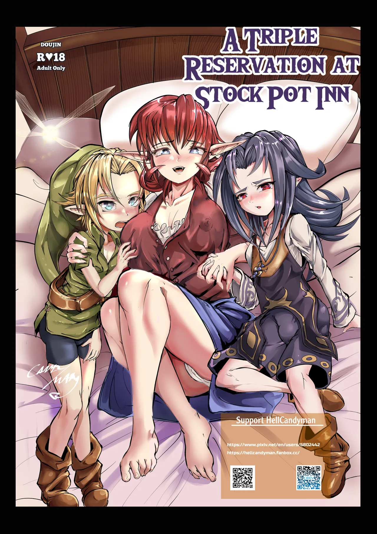 A Triple Reservation at Stock Pot Inn