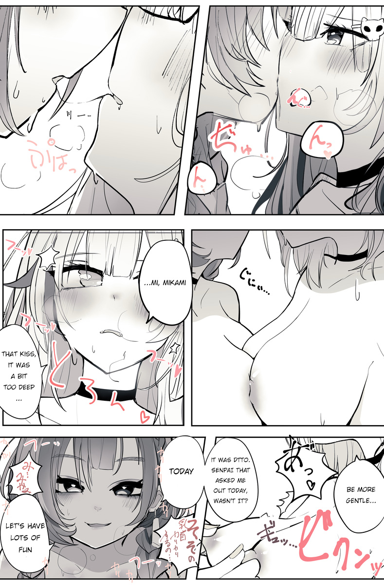 Reject Shozoku no dtto-san to Mikami Kon-san, Yuri Ecchi Manga (dtto, Mikami Kon)