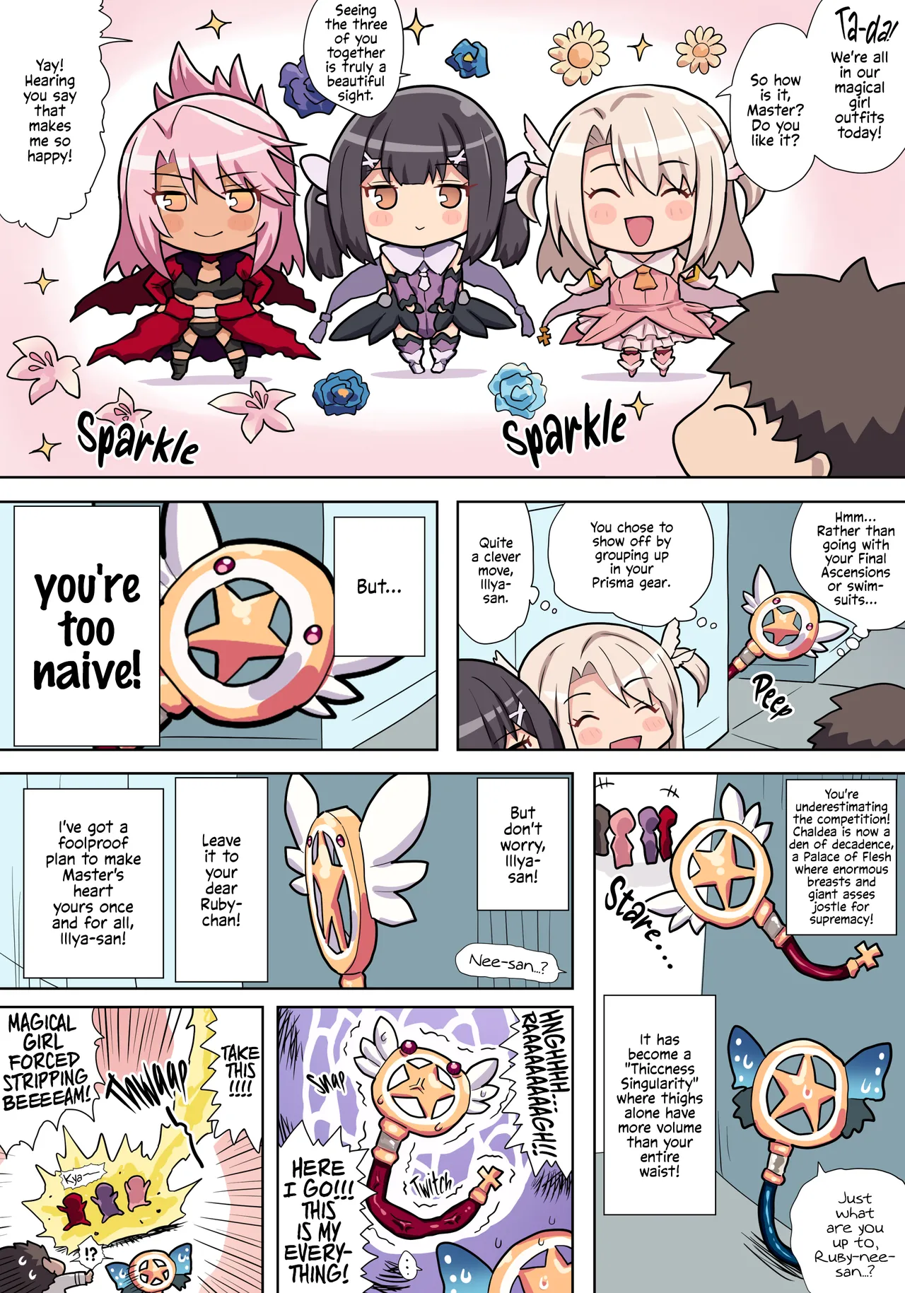 Illya, Miyu, Chloe